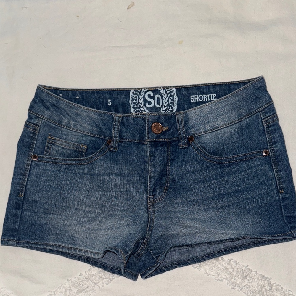 SO Women's Classic Blue Jean Shorts